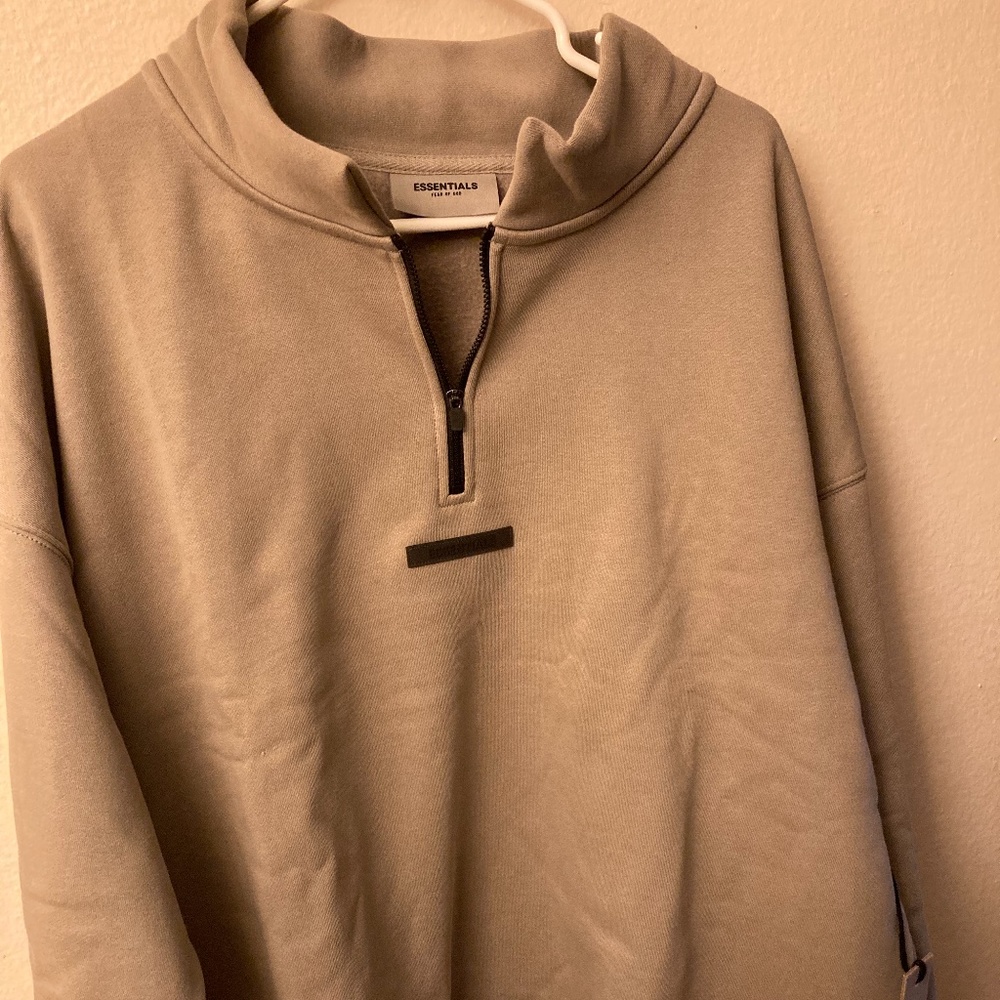 Fear Of God Essentials Pull over Sweater Large